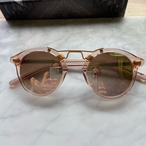 Krewe st Louis blush sunglasses
